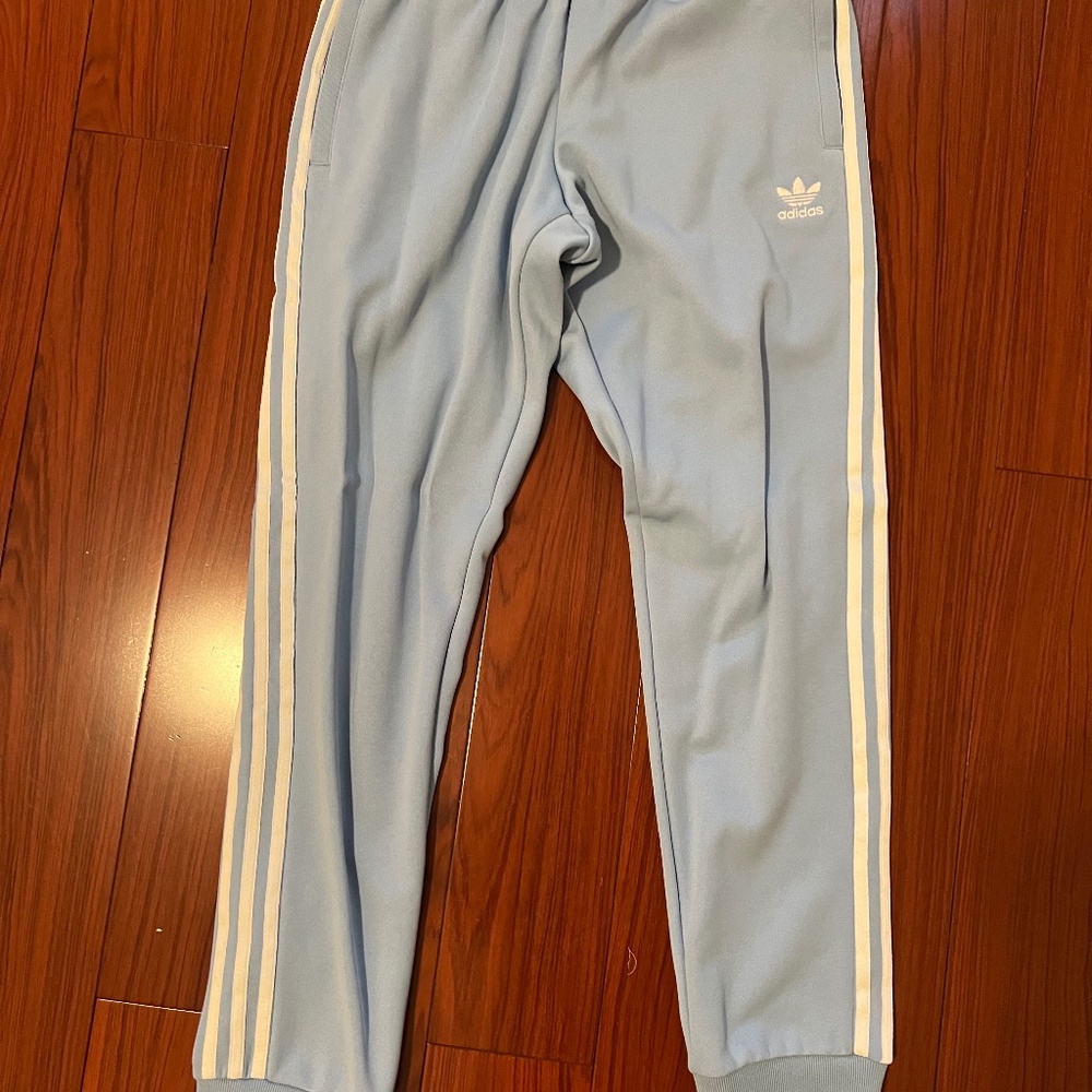 Blue Adidas Joggers